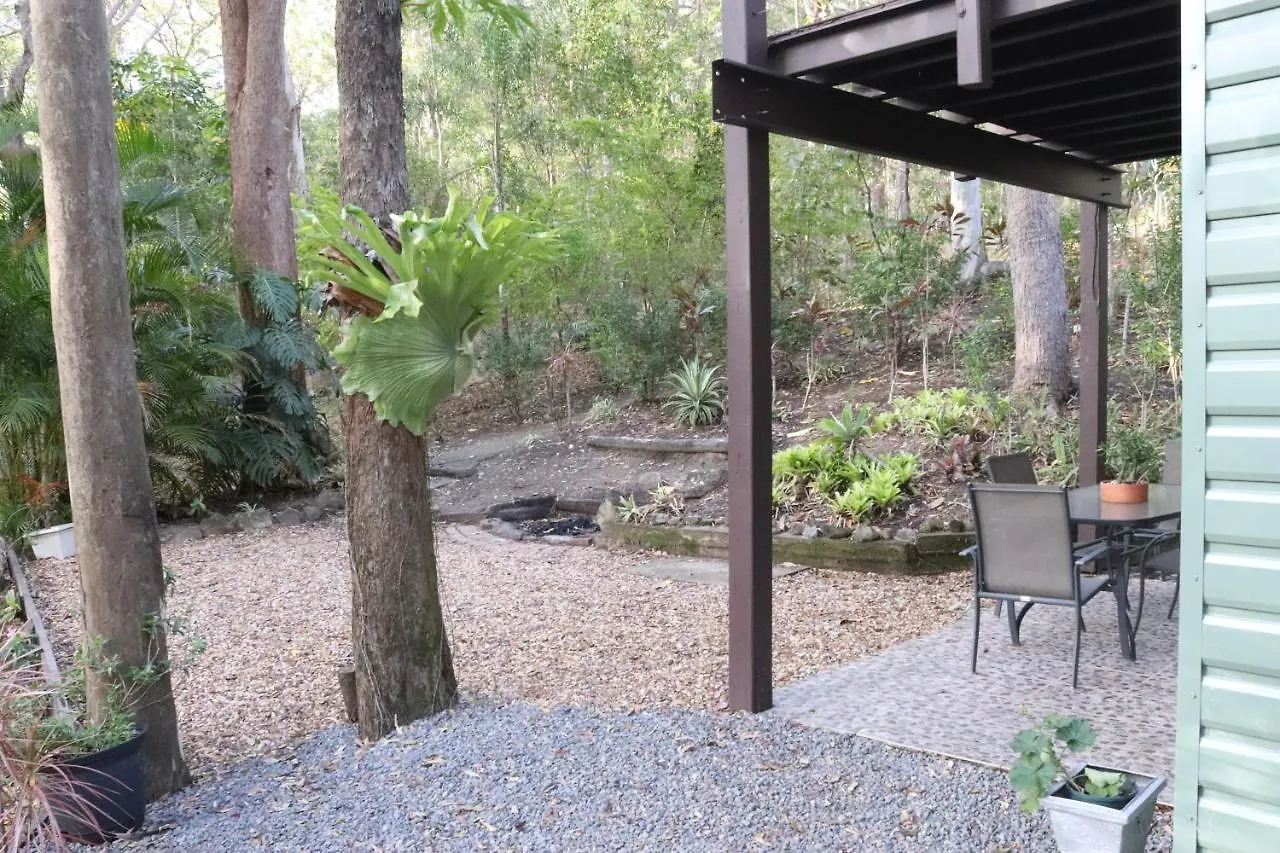 Green Trees Chalet Australia Zoo Close By Landsborough Ausztrália